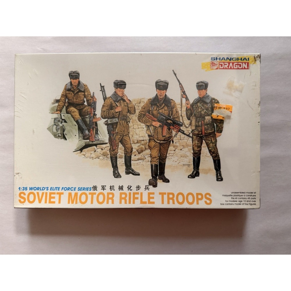 Dragon 3008 Soviet Motor Rifle Troops 1:35 Model Kit Sealed Shanghai Cold War